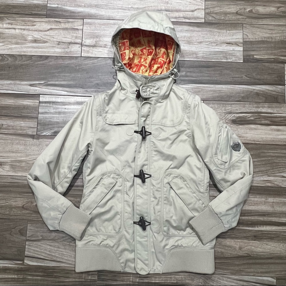 Burton Women’s Cream Tan Snowboard Snow Ski Jacket X-Small